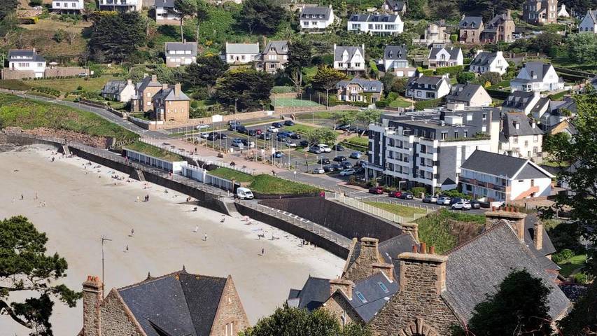 Gîte pour 2 personnes, avec vue dans Plage Trestignel