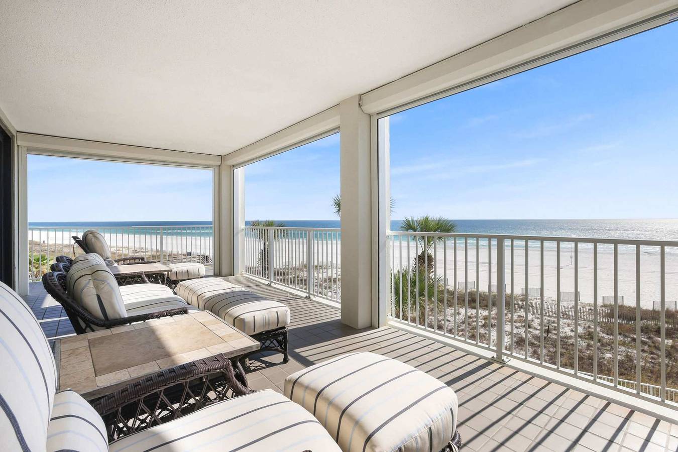 Ganze Wohnung, Pelican Pointe 301- Corner unit 3rd floor Gulf-front in Orange Beach, Mobile Bay