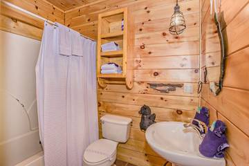 Log Cabin for 4 Guests in Wears Valley, Sevier County, Picture 1