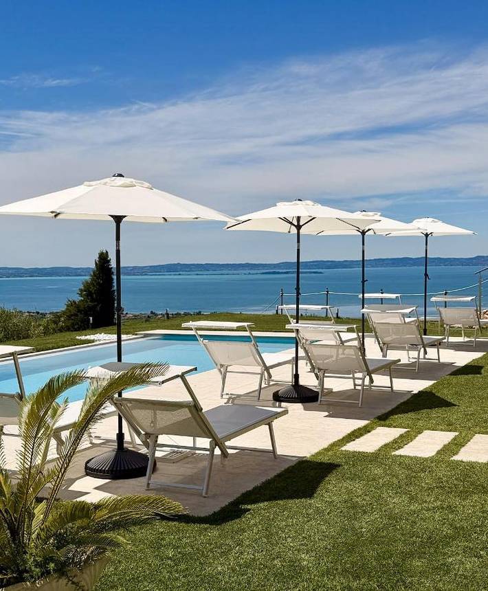B&b per 2 persone, con Terrazza e Giardino nonché Piscina a Cavaion Veronese