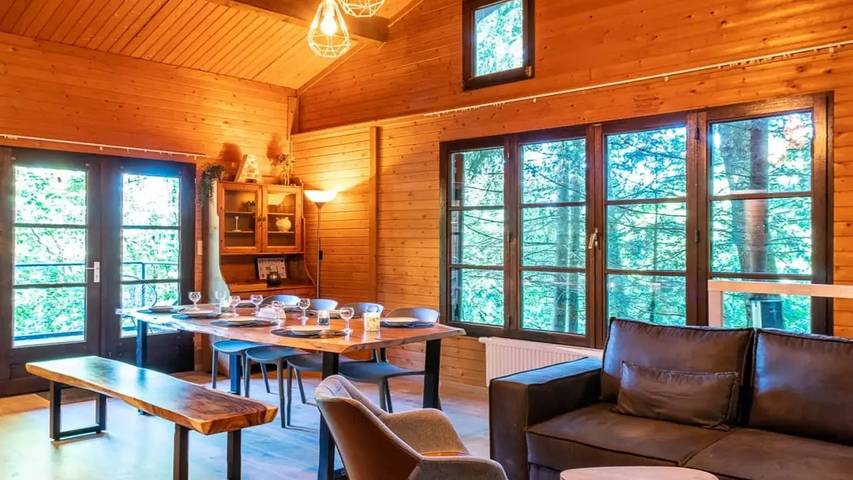 Location de vacances pour 10 personnes, avec sauna et jardin dans Odeigne