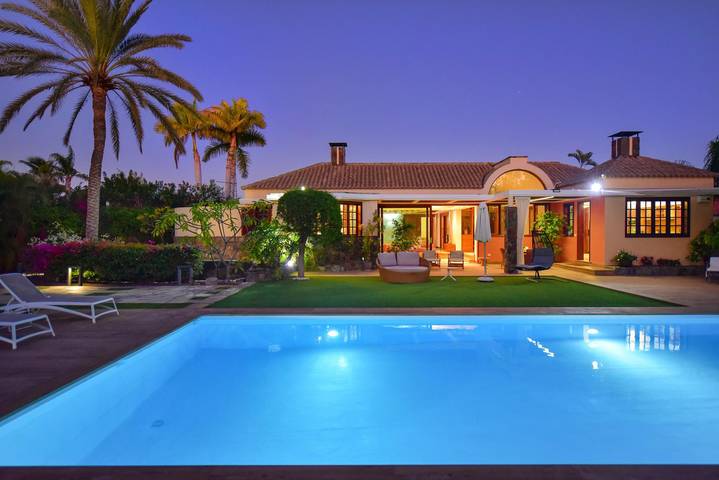 Villa pour 12 personnes, avec Terrasse et Jardin à Maspalomas