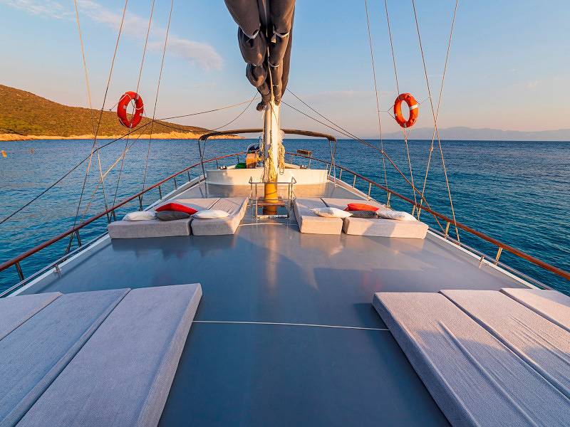 Boot für 12 Personen in Bodrum, Türkische Ägäis