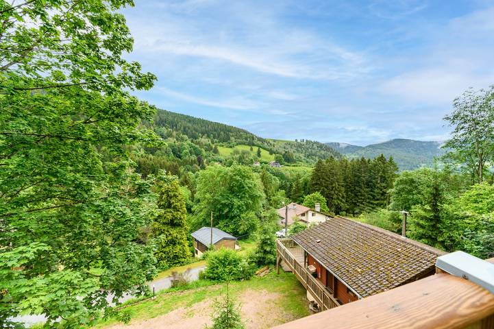 Chalet "Gîte Le Pieraline" avec vue sur la montagne, terrasse privée et Wi-Fi in Ventron, Parc naturel régional des Ballons des Vosges