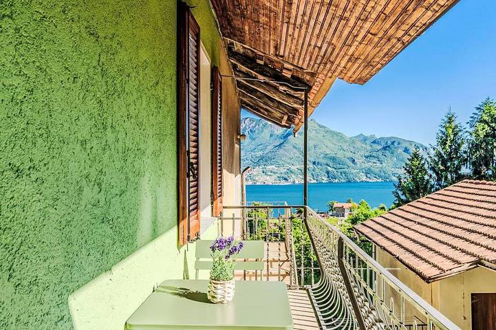 Ferienwohnung für 4 Personen, mit Balkon und Garten in Santa Maria Rezzonico