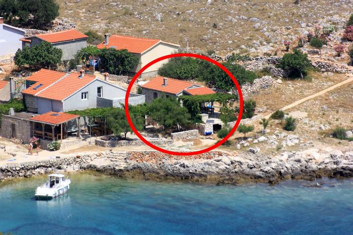 1-Zimmer-Haus am Strand Bucht Statival, Kornati K-8164 in Kornaten, Općina Murter-Kornati