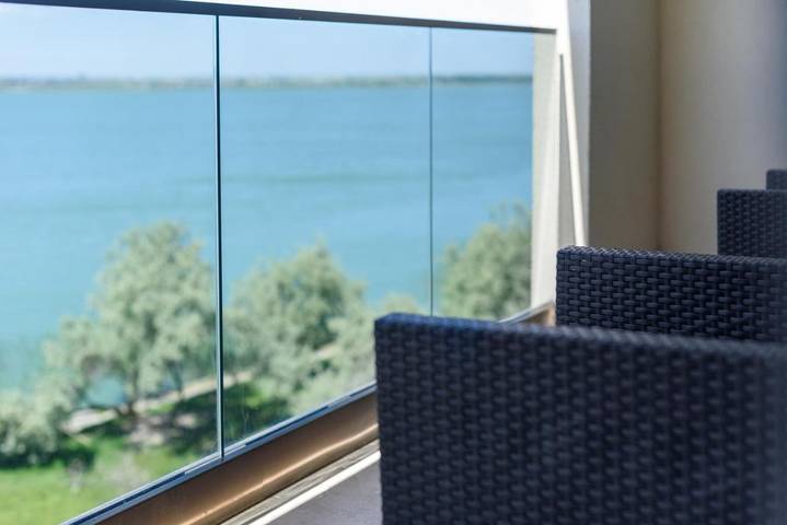Appartement de vacances pour 6 personnes, avec Balcon ainsi que Vue sur le lac et Vue