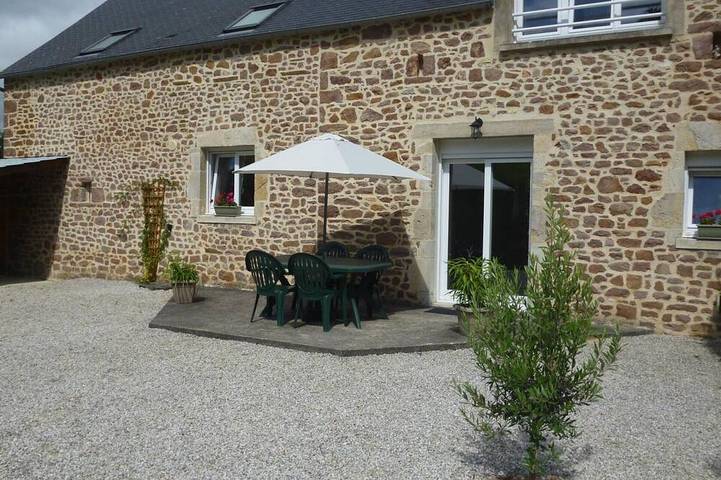 Gîte pour 4 personnes, avec terrasse à Saint-Joseph (Manche)