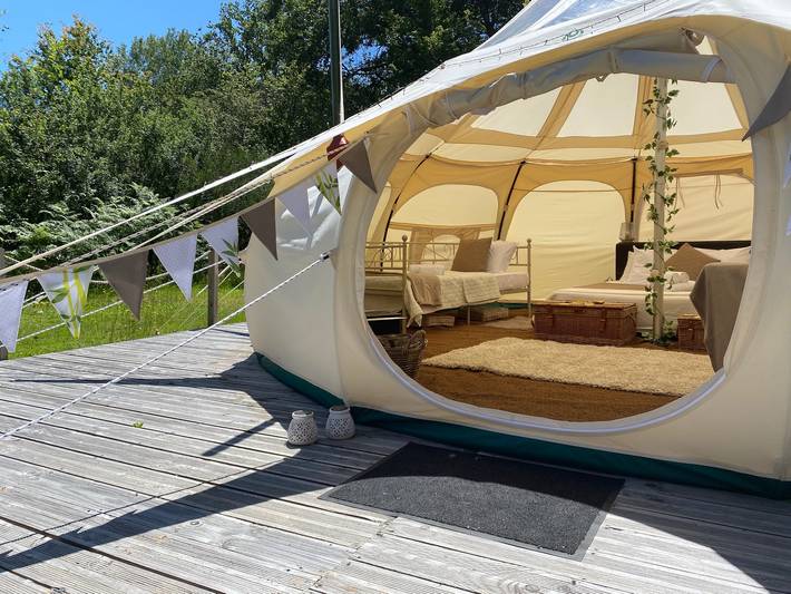 Glampings pour 6 personnes dans Haute-Vienne