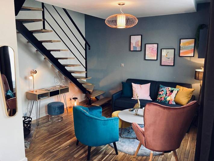 Location de vacances pour 6 personnes, avec jardin à Sainte-Savine