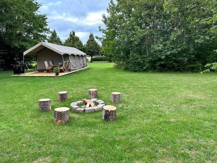 Tente pour 4 personnes, avec jardin et terrasse au Danemark - 4