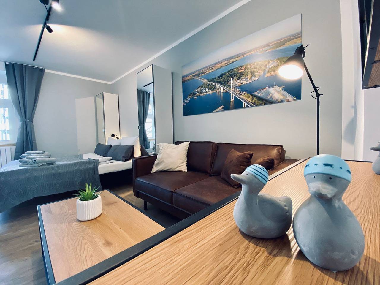 Appartement entier, Hafencity Appartement 7 im 2.Og direkt am Stralsunder Hafen in Ocenarium Stralsund, Stralsund