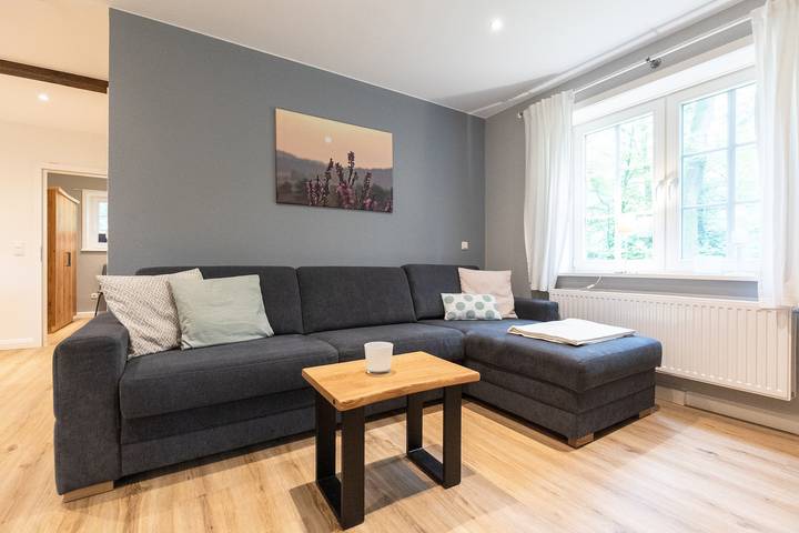 Ferienwohnung für 6 Personen, mit Terrasse und Garten in Bispingen