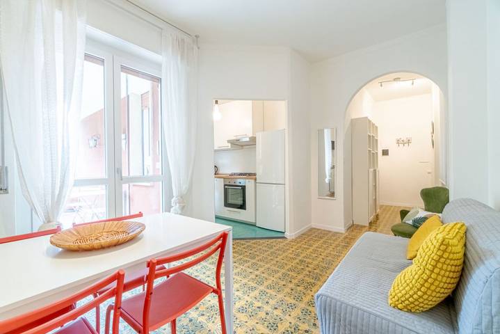 Appartement entier, Appartement de vacances pour 2 personnes avec piscine in Camogli, Riviera di Levante