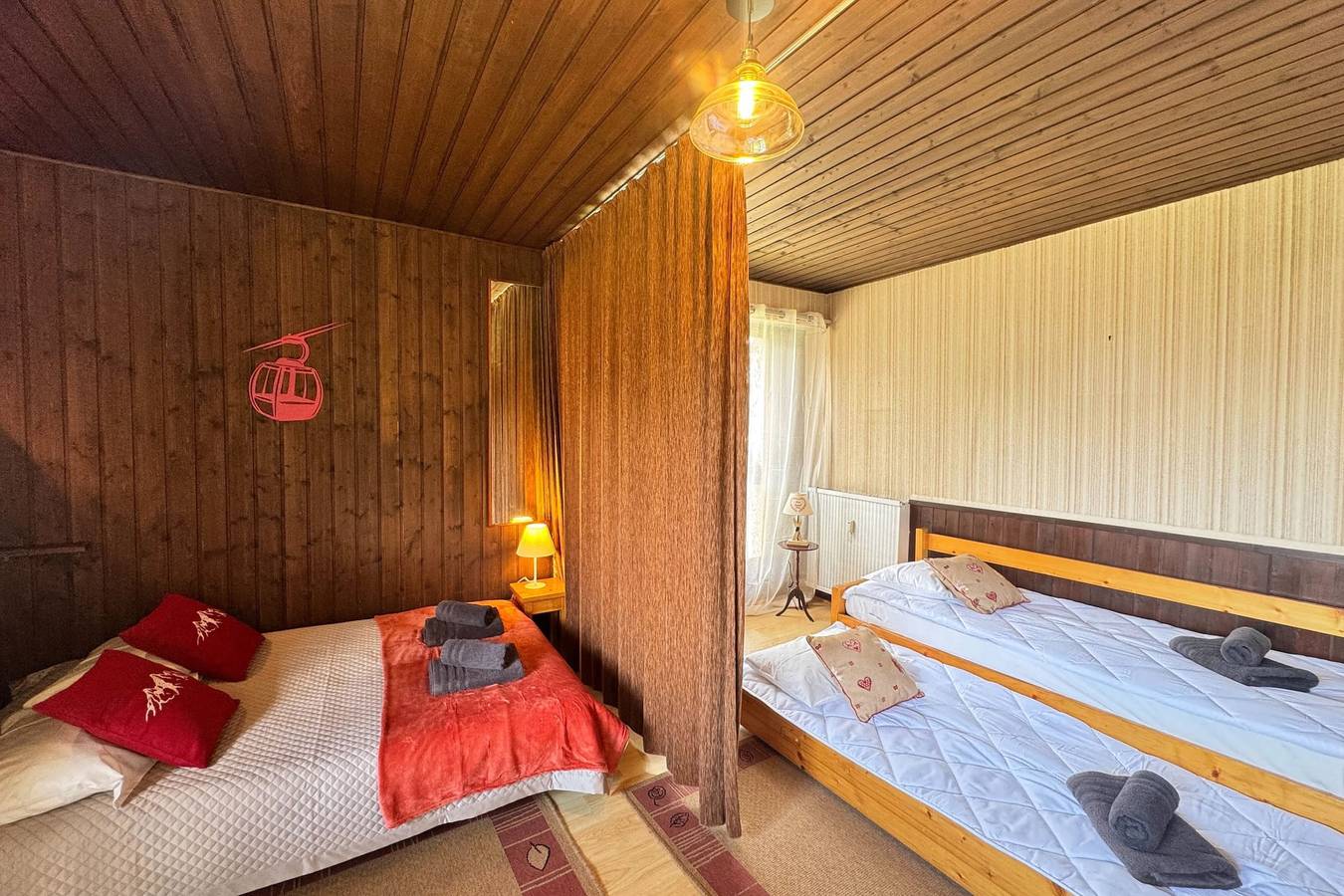 Studio entier, Charmant studio près des pistes et de la ville in Megève, Pays du Mont-Blanc