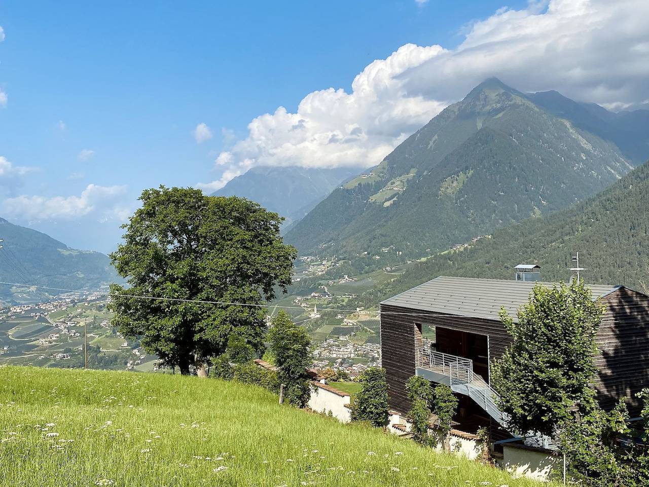 Ganze Ferienwohnung, Dahoam Chalet - Panoramachalet in Schenna, Passeiertal