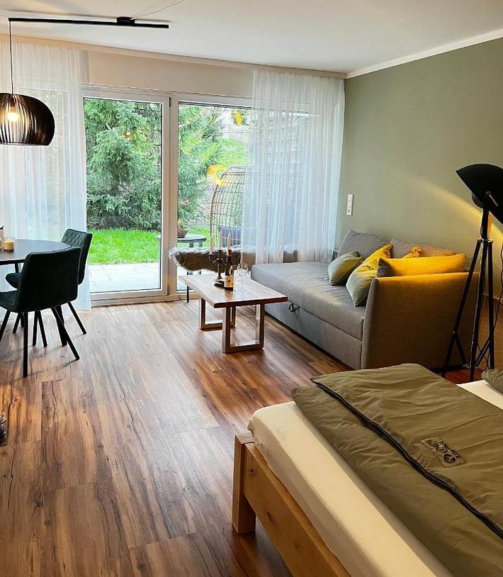 Ferienwohnung für 3 Personen, mit Terrasse und Garten in Schondorf - 4