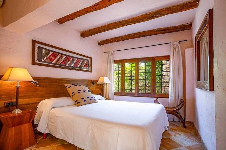 Can Gaspar Ein gemütliches Haus mit Pool, 10 km von Ibiza und 12 km vom Strand in San Rafael (Ibiza), Sant Antoni de Portmany