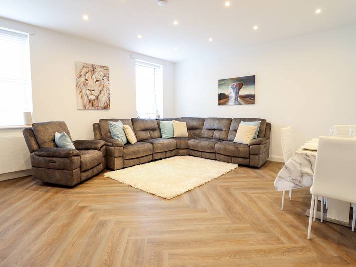 Ganze Wohnung, Ferienwohnung für 6 Personen mit Garten in Llanrwst, Snowdonia