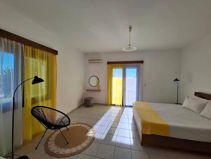 Ferienwohnung für 4 Personen, mit Garten und Ausblick, mit Haustier