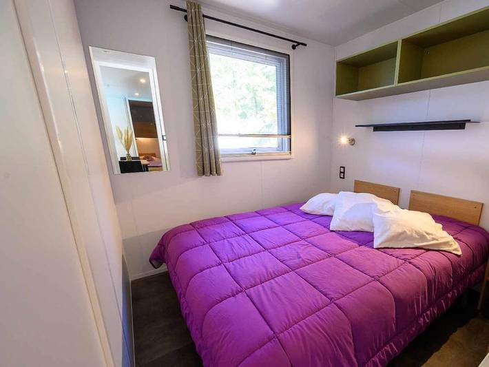 Camping Le Clos de Barbey  - Mobilheim 8 personen - Confort 3 Zimmer 30 m² in Bauduen, Brignoles Region