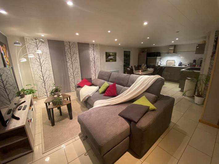 Gîte pour 4 personnes, avec Terrasse ainsi que Jardin et Vue à Dambach (homonymie)