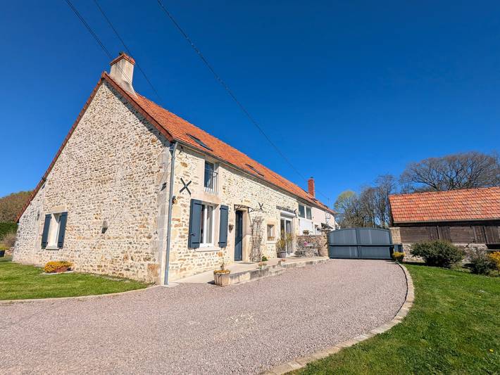 Gîte pour 6 personnes, avec Jardin