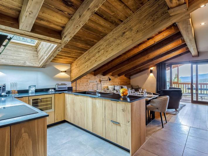 Chalet pour 8 personnes, avec balcon ainsi que sauna et jacuzzi à Les Saisies - 3