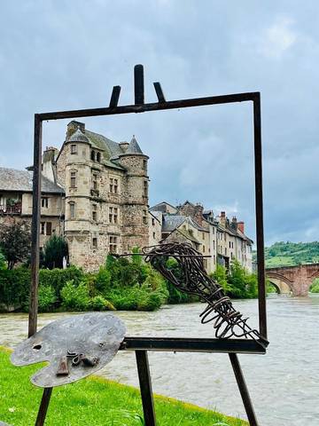 Cottage pour 3 personnes, avec vue à Espalion