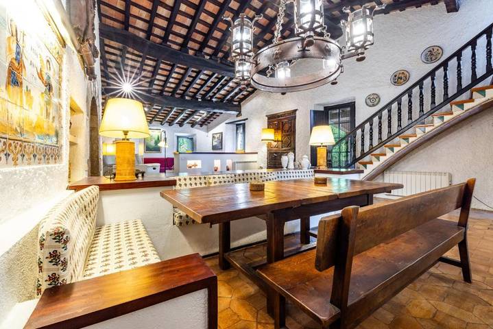 Chalet para 15 personas, con vistas y sauna además de piscina y jardín, Se admiten mascotas en Pla de l'Estany - 4