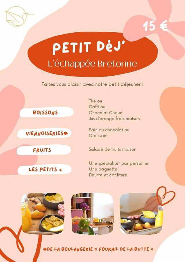 Location de vacances pour 2 personnes, avec vue ainsi que jardin et terrasse à Plouider - 2