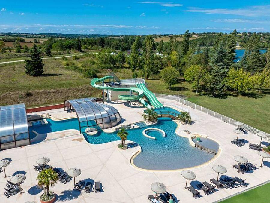 Camping Du Lac de Thoux - Ciela Village - Zelt 4 personen - Zelt Ciela Coco Sweet - 2 Zimmer (ohne Sanitäranlagen) in Thoux, Gers