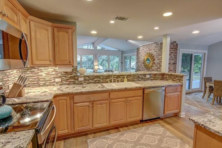 Vacation rental for 8 people, with yard and terrace in Palmetto Dunes