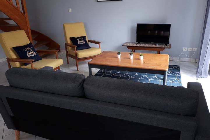 Maison de vacances pour 5 personnes, avec terrasse et jardin, animaux acceptés - 1