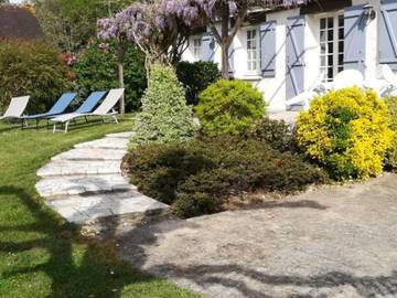 Gîte pour 10 personnes, avec terrasse à Oisly