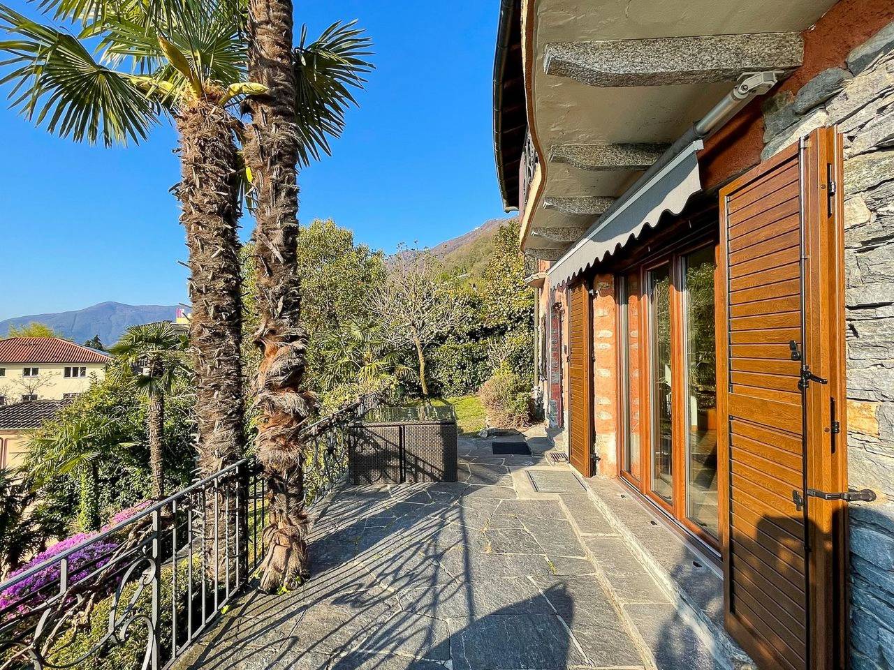 Casa Rustica unten in Brissago, Tessiner Alpen