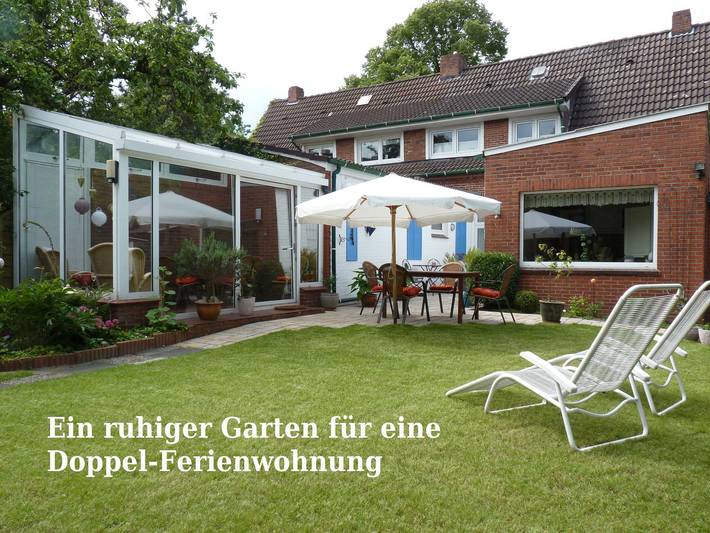 Ferienwohnung für 5 Personen, mit Terrasse und Garten in Leer