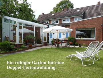 Ferienwohnung für 5 Personen, mit Garten und Terrasse in Leer