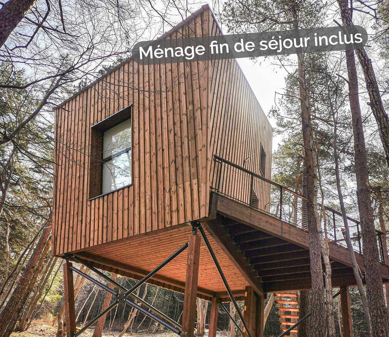 Cabane insolite dans les Cévennes – Les Sous-Bois in La Bastide-Puylaurent, Région de Mende