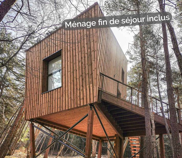 Cabane insolite dans les Cévennes – Les Sous-Bois in La Bastide-Puylaurent, Región de Mende