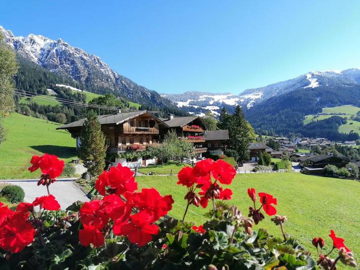 Bauernhof für 8 Personen, mit Garten und Ausblick in Alpbach