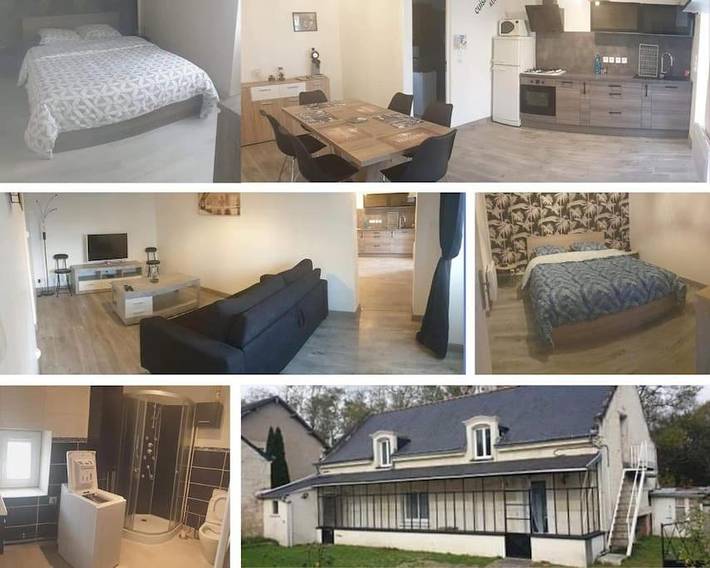 Maison de vacances pour 6 personnes, avec Terrasse et Jardin