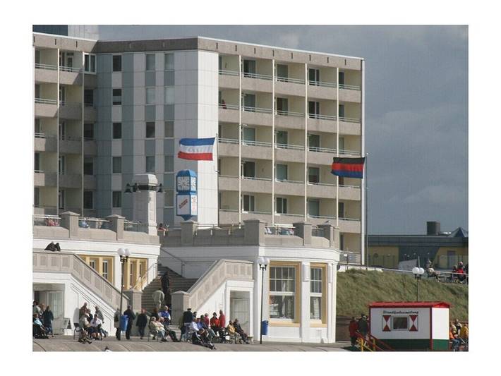 Ferienhaus mit Meerblick für 2 Personen, mit Balkon auf Borkum