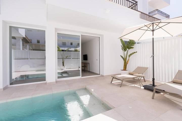 Apartamento de vacaciones para 2 personas, con piscina y terraza - 1