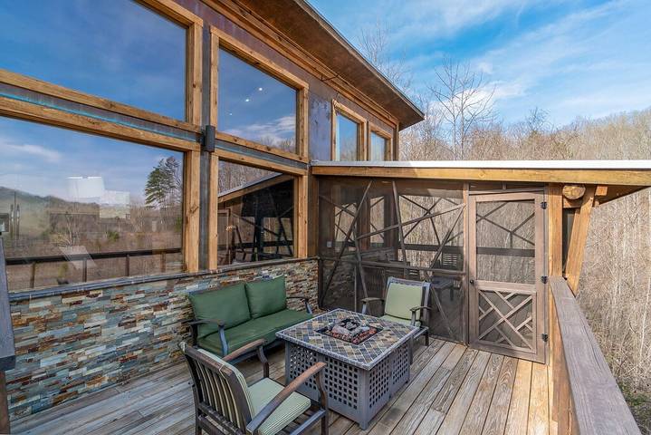 Gîte pour 6 personnes, avec terrasse et jacuzzi, animaux acceptés dans Almond (Caroline du Nord) - 2