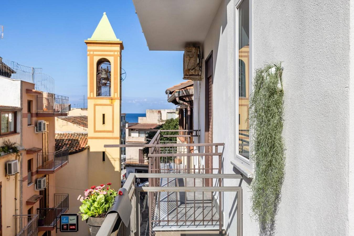 Hel lägenhet, Apartment 'Dream Holidays Sferracavallo 1' with sea view, Wi-Fi and air conditioning in Sferracavallo, Palermo