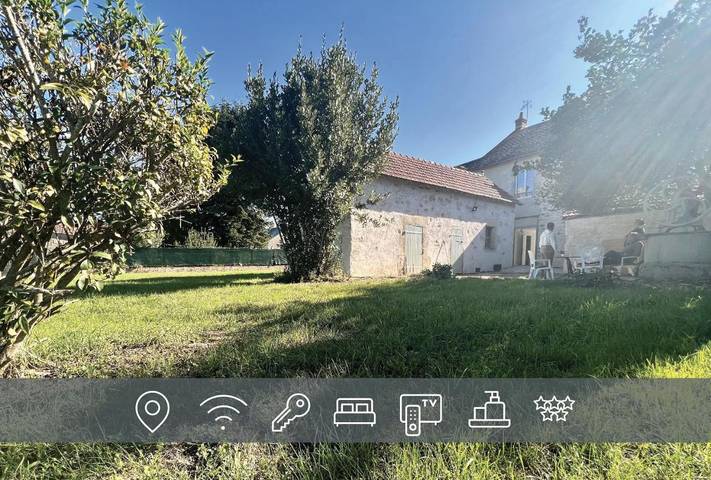 Maison de vacances pour 6 personnes, avec Terrasse ainsi que Jardin et Vue