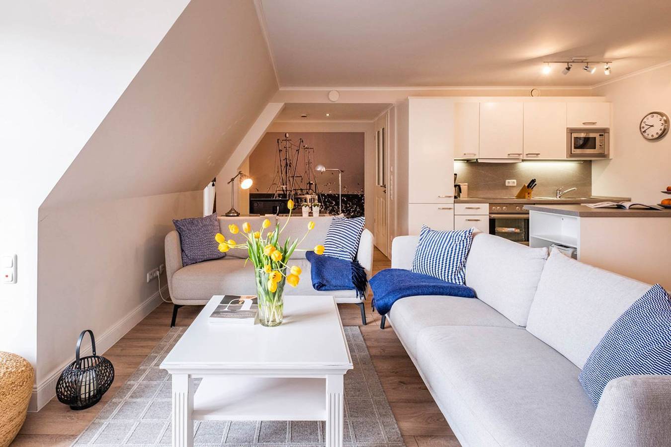 Ganze Wohnung, Wohnen unter Reet - Ferienwohnung für bis zu 4 Personen in Büsum, Dithmarschen