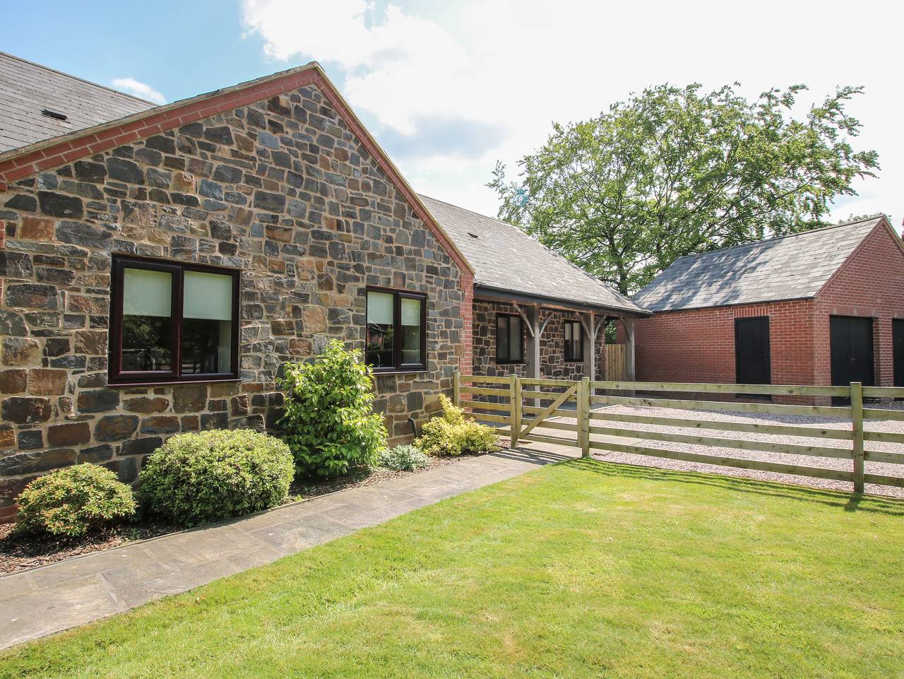 Cottage für 6 Personen mit Garten in Powys