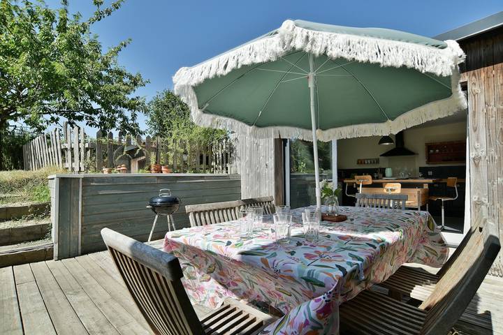 Maison de vacances pour 6 personnes, avec Terrasse et Jardin